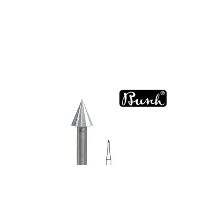 Busch Burs, Cone, Fig. 5, Size 010, 1.0mm