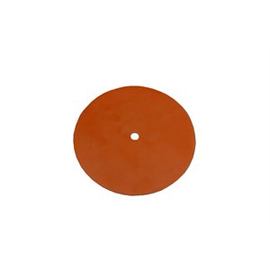 Disque scellant en silicone, 7" Diamètre, trou 1 / 2",