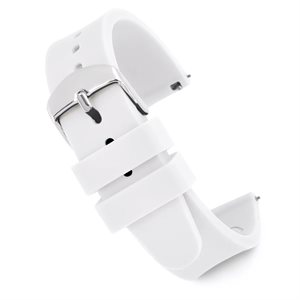 Speidel Scrub Watch Replacement Band Rubber Band 24mm, White