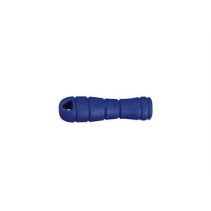 Blue Plastic File Handle with Metal Gripping Insert, Size 4,