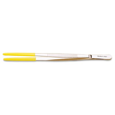 Coated Tweezer, Grobet USA Brand, 10 "