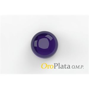 Améthyste, 2.0mm, Rond, Cabochon, Violet