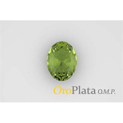 Août ZC synt., 11x9, ovale, vert Août ZC synt., 11x9, ovale, vert