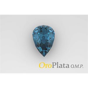 December synt., 10x8, Pear, Blue