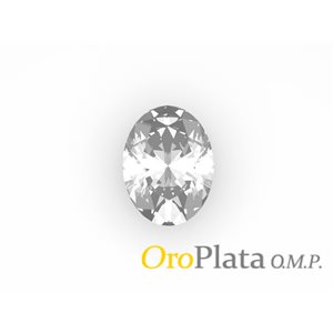 Diamond, SI, 0,22ct, 4.3mmx3.6mm, Oval, E