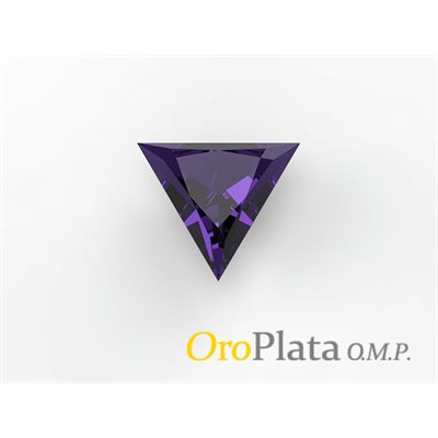 fevrier , Zircon Cubic, 4.0, Trillion, Violet