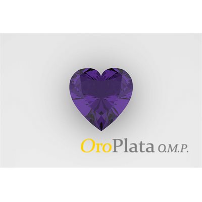 Février zc synt., 3.0, coeur, violet Février zc synt., 3.0, coeur, violet