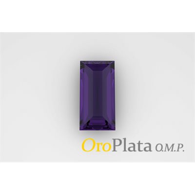 Février synt., 5x2.5, Baguette, violet Février synt., 5x2.5, Baguette, violet