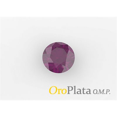 Garnet, Rhodolite, 4.0mm, Round, Purple Red