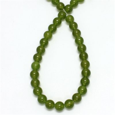 Jade, 4.0mm, Collier, Vert