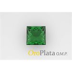 Emerald, 1.2mm, Square, Green