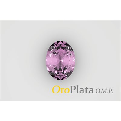 octobre zc synt, 11x9, ovale, rose octobre zc synt, 11x9, ovale, rose