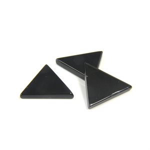 Onyx, 20.0mm, Triangle, Black