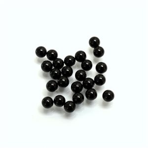 Onyx, 4.5mm, Bead, Drilled, Black