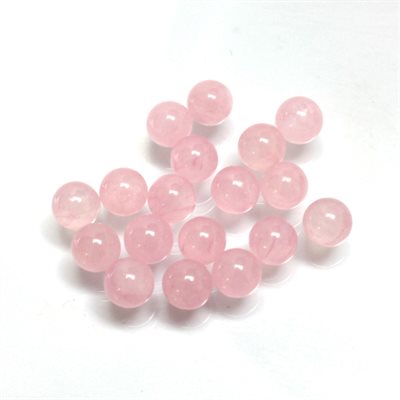 Quartz Rose, 6.0, Boule 2 / 2 p, Rose