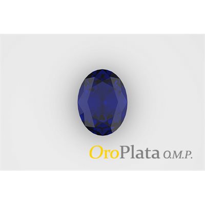 Sapphire, 5mmx4mm, Oval, Blue