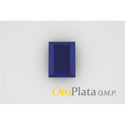 Septembre, Synthétique, 14mmx10mm, Rectangle, Bleu Septembre, Synthétique, 14mmx10mm, Rectangle, Bleu