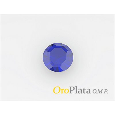 Rhinestone, September, 2.0mm, Round, Blue