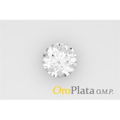 Diamant i2 0,08ct, 2.5mm, Rond, f